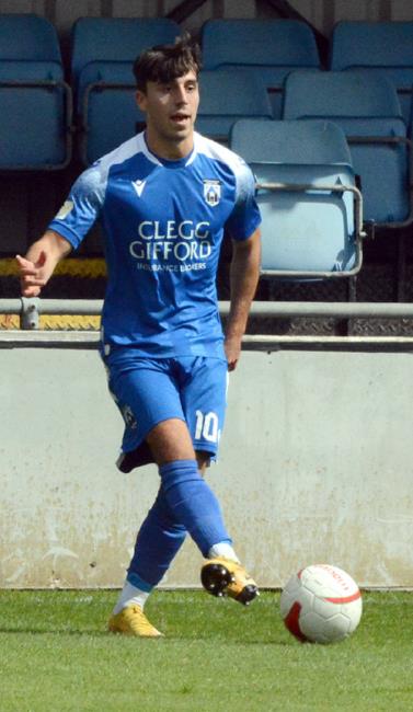 Daniel Hawkins - contributed with a goal and an assist for Haverfordwest Count